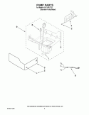 PUMP PARTS Diagram and Parts List for KUIC15PLTS3  KitchenAid Ice Maker