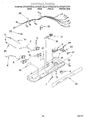 CONTROL Diagram and Parts List for KSRS25CHWH00  KitchenAid Refrigerator