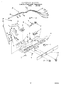 CONTROL Diagram and Parts List for 4ED25DQXDW01  Whirlpool Refrigerator