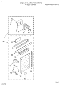 INSTALLATION Diagram and Parts List for X12002G0  Roper Air Conditioner