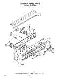 Part Location Diagram of 313868 Whirlpool Rail, Top