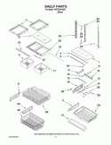 Part Location Diagram of 13016004 Whirlpool BASKET-FZR
