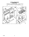 INSTALLATION Diagram and Parts List for ACQ214XY1  Whirlpool Air Conditioner