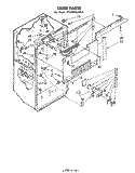 Part Location Diagram of 991074 Whirlpool GASKET, COVER