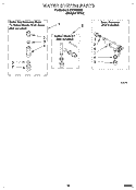 WATER SYSTEM Diagram and Parts List for 6LBR7255BQ2  Whirlpool Washer
