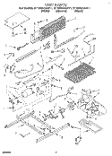 UNIT Diagram and Parts List for ET18DKXAB11  Whirlpool Refrigerator