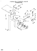 PANEL AND CONTROL Diagram and Parts List for KUCC151B0  KitchenAid Trash Compactor