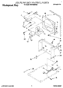 SECTION Diagram and Parts List for BHDH2500AS2  Whirlpool Dehumidifier