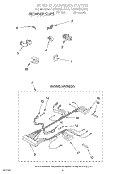 WIRING HARNESS Diagram and Parts List for LSV6234AW0  Whirlpool Washer