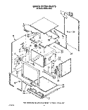 UPPER OVEN, OPTIONAL Diagram and Parts List for KEBI241WBL3  KitchenAid Wall Oven