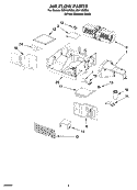 Part Location Diagram of 8206371 Whirlpool COVER-SIDE
