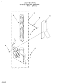 FAN, LITERATURE Diagram and Parts List for RS385PCBW1  Whirlpool Range