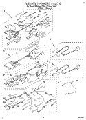 WIRING HARNESS Diagram and Parts List for KERS507YWH2  KitchenAid Range