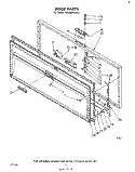SECTION Diagram and Parts List for EH180FXLN2  Whirlpool Freezer