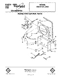 SECTION Diagram and Parts List for AD0152XM0  Whirlpool Dehumidifier