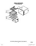 OVEN LINER Diagram and Parts List for KEBI241WBL0  KitchenAid Wall Oven