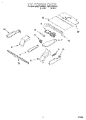 Part Location Diagram of 4454925 Whirlpool HARNS-WIRE