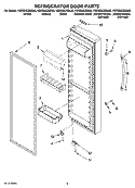 Part Location Diagram of L2301168SAP Whirlpool DOR-FIP MS