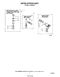 WATER SYSTEM Diagram and Parts List for LA7680XSW1  Whirlpool Washer