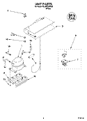 UNIT PARTS Diagram and Parts List for EL02PPXMQ00  Whirlpool Refrigerator