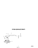 OVEN DOOR LOCK Diagram and Parts List for B9908B3  Roper Wall Oven