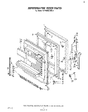 Part Location Diagram of 981032 Whirlpool RETAINER, SIDE (2)