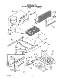 UNIT Diagram and Parts List for KTRS20MXWH20  KitchenAid Refrigerator