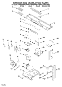 Part Location Diagram of 8183826 Whirlpool USE WPL 8185211