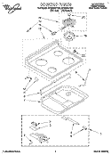 Part Location Diagram of 3150400 Whirlpool Installation Instr (templet)