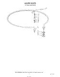 HEATER Diagram and Parts List for 4KUDC220T2  KitchenAid Dishwasher