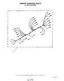 WIRING HARNESS Diagram and Parts List for RB100PXK1  Whirlpool Wall Oven
