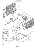 UNIT Diagram and Parts List for CAW25C2A1  Whirlpool Air Conditioner