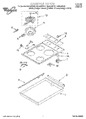 Part Location Diagram of 4454534 Whirlpool SWITCH-INF
