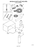 LIT/OPTIONAL Diagram and Parts List for ACQ052XW0  Whirlpool Air Conditioner