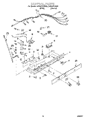 CONTROL Diagram and Parts List for CS25AEXHN00  Crosley Refrigerator