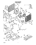 UNIT, LITERATURE Diagram and Parts List for R243A  Whirlpool Air Conditioner
