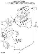 ICEMAKER PARTS, OPTIONAL PARTS (NOT INCLUDED) Diagram and Parts List for ED2HBEXTQ01  Whirlpool Refrigerator