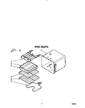 UNIT Diagram and Parts List for RB760PXYQ0  Whirlpool Wall Oven