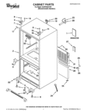 Part Location Diagram of W10448049N Whirlpool TECH SHEET