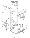 Part Location Diagram of 839178 Whirlpool GRILLE FILL
