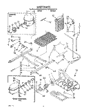 UNIT Diagram and Parts List for KSRC22DXWH00  KitchenAid Refrigerator