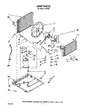 UNIT, LIT/OPTIONAL Diagram and Parts List for CA8WR4  Crosley Air Conditioner