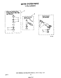 WATER SYSTEM Diagram and Parts List for LA5530XPW4  Whirlpool Washer