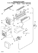 ICEMAKER PARTS, PARTS NOT ILLUSTRATED Diagram and Parts List for KSRS27ILSS03  KitchenAid Refrigerator