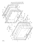 OVEN DOOR Diagram and Parts List for 2961010  Roper Wall Oven