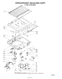 COMPARTMENT SEPARATOR Diagram and Parts List for ET14EKXRWR1  Whirlpool Refrigerator