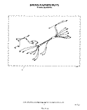 WIRING HARNESS Diagram and Parts List for RB2000XVW0  Whirlpool Wall Oven