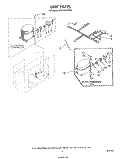 SECTION Diagram and Parts List for EH270FXTN00  Whirlpool Freezer