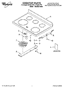 Part Location Diagram of 9763069 Whirlpool Owner`s Manual