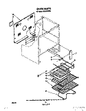 OVEN, LITERATURE AND OPTIONAL Diagram and Parts List for RE960PXVN4  Whirlpool Range